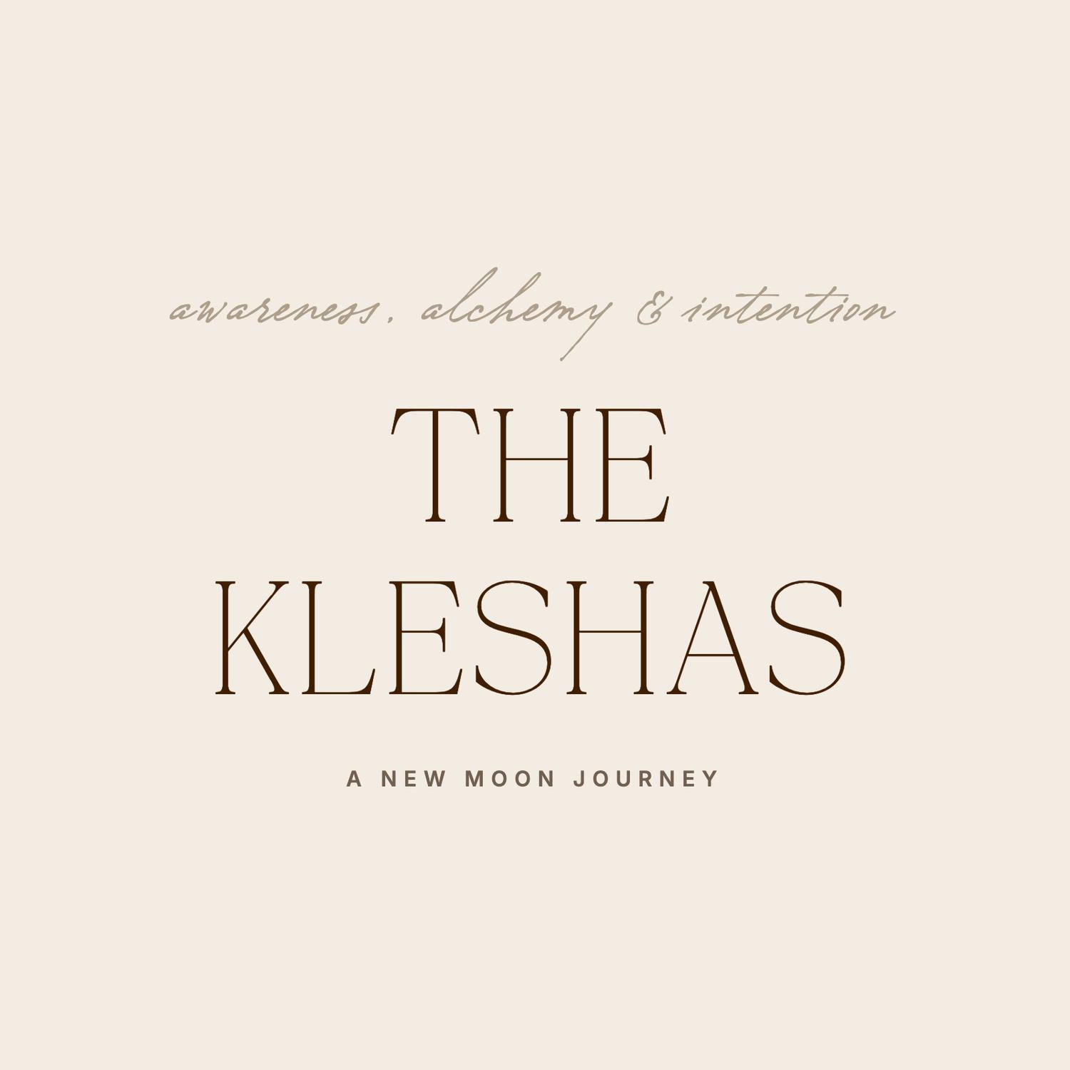 The Kleshas: a New Moon journey
