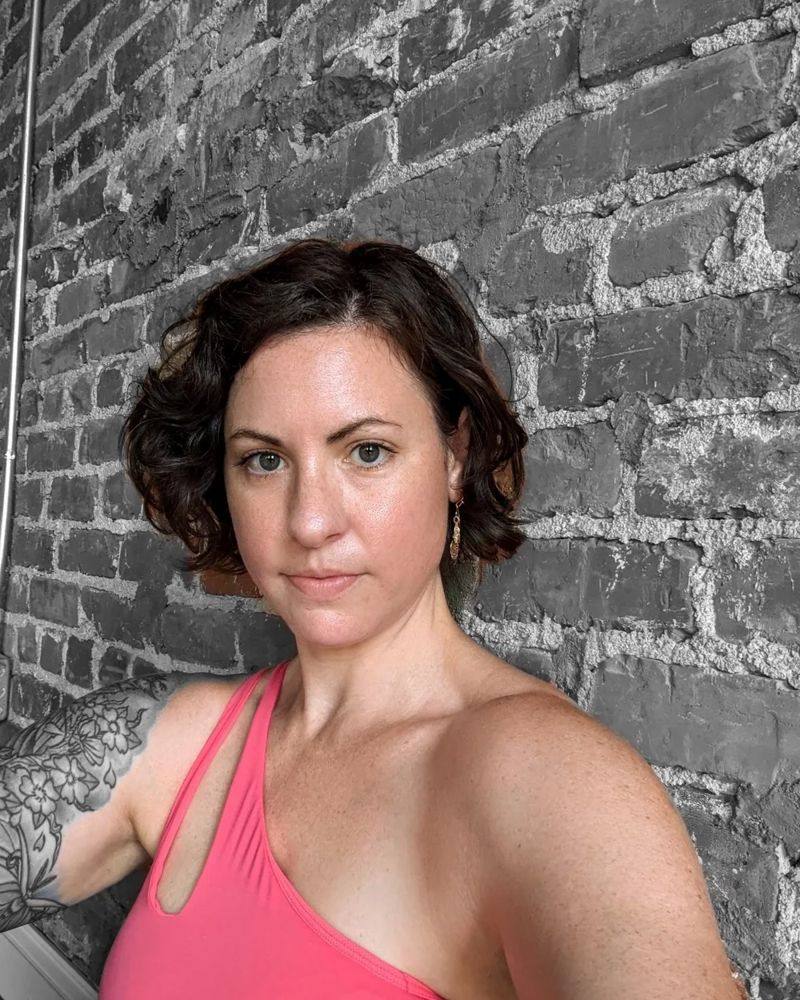Portrait of Kara Keene, teacher at The Yoga Loft in Wake Forest